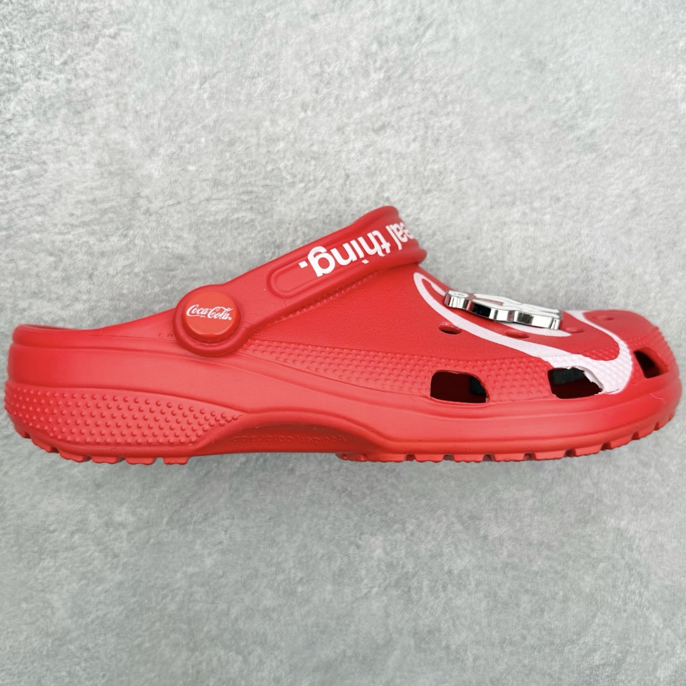 ＃DG莞产 Crocs卡骆驰 × Coca-Cola/可口可乐联名经典复古休闲外穿透气洞洞鞋 超强Lit