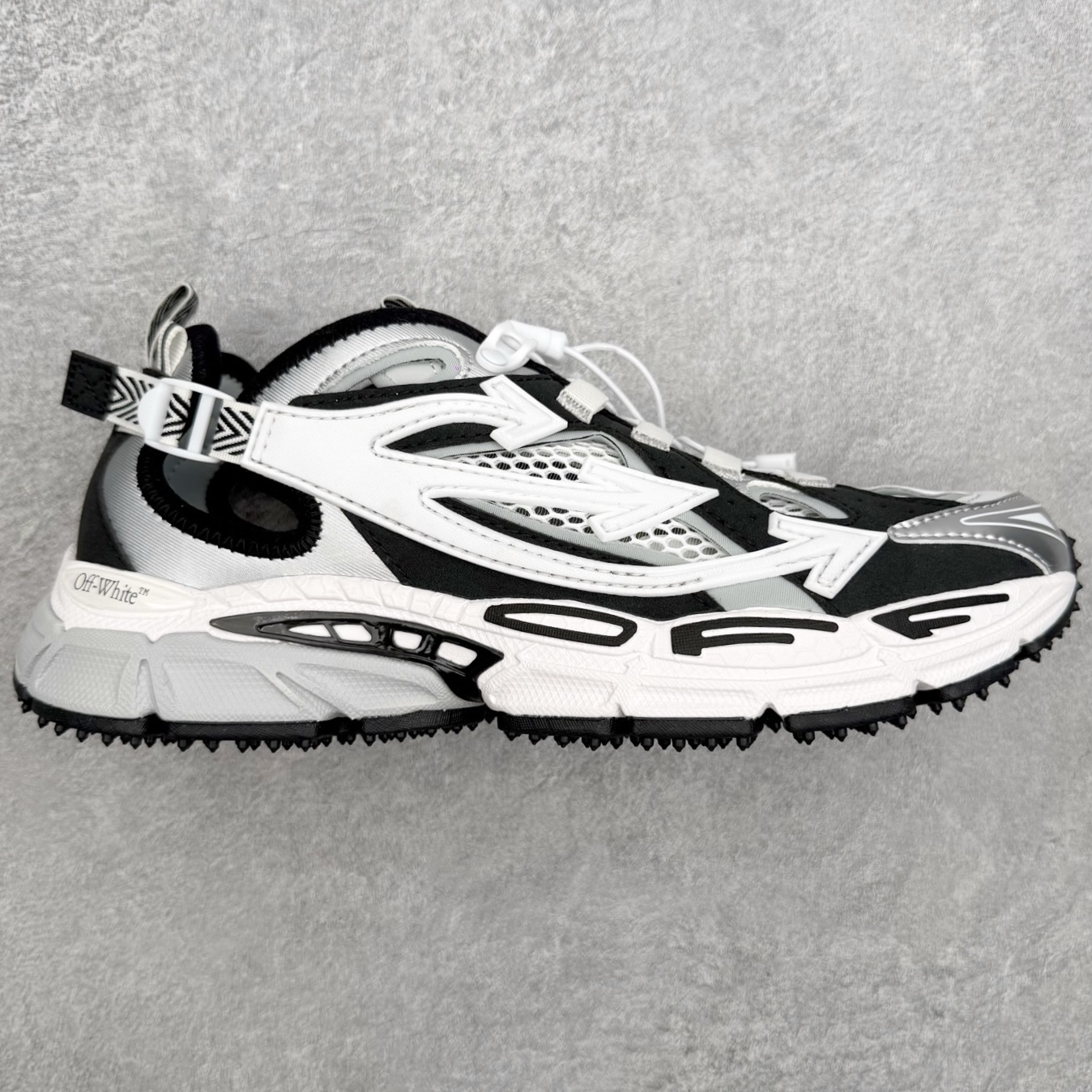 ＃KX Off-White 2024年OW最新款跑鞋 #百分百原盒正确版 原楦原纸板数据开发 4层分离大
