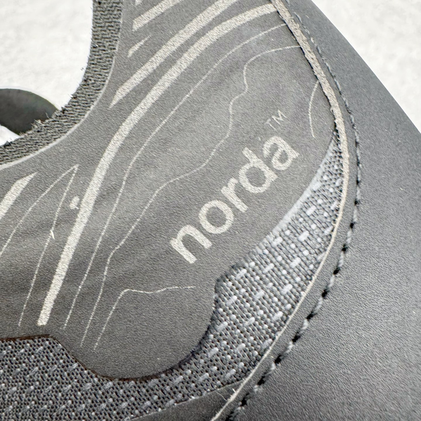 ＃SD纯原 NORDA 001 G+ 诺达轻便户外机能风运动舒适防滑耐磨低帮跑步鞋 鞋面主体后跟配色与包