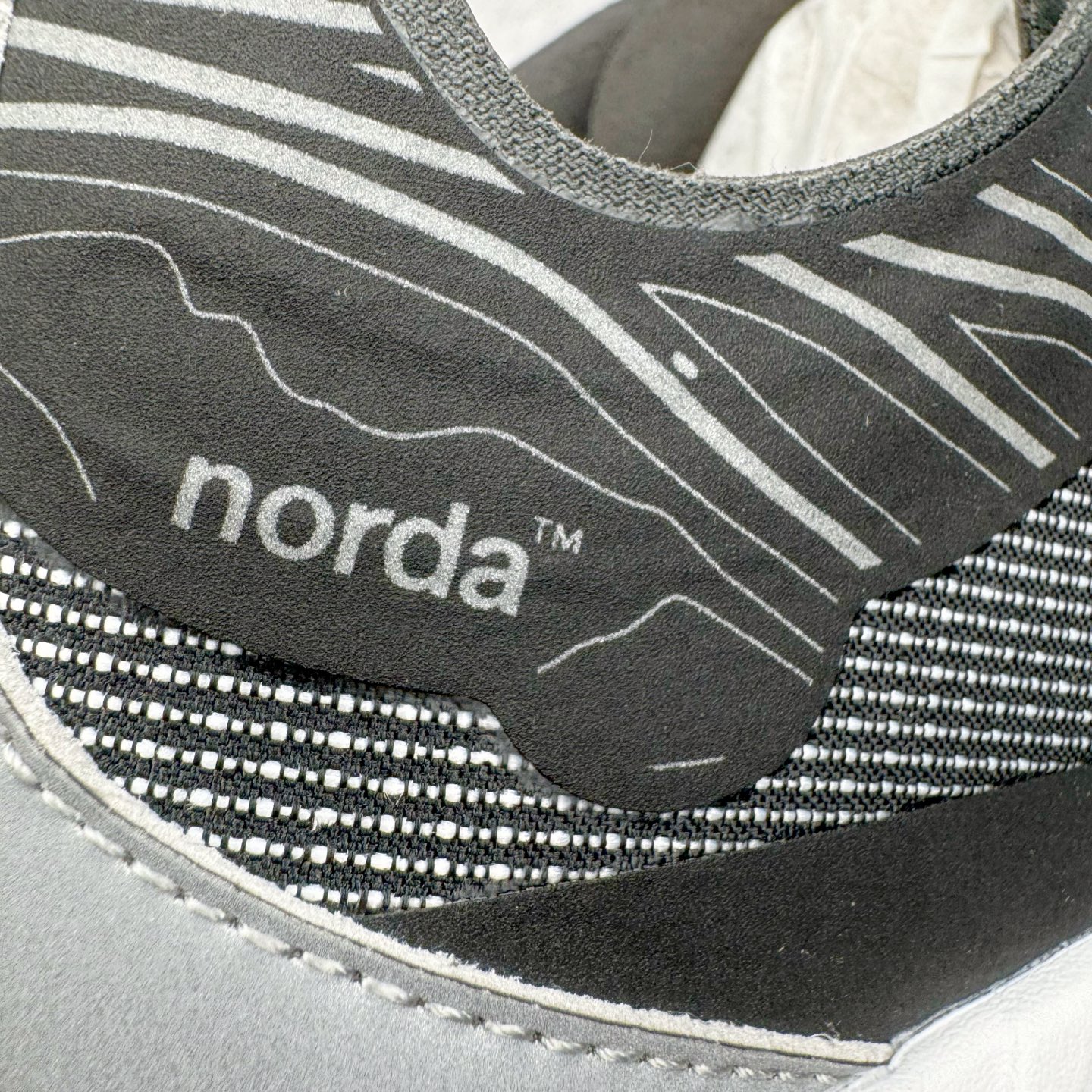 ＃SD纯原 NORDA 001 G+ 诺达轻便户外机能风运动舒适防滑耐磨低帮跑步鞋 鞋面主体后跟配色与包