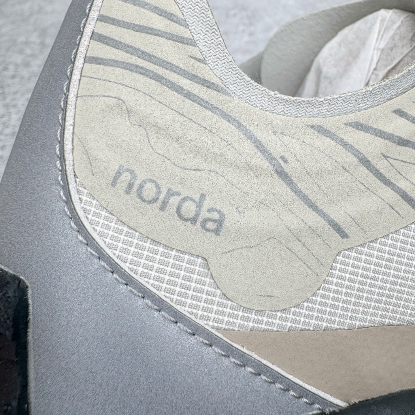 ＃SD纯原 NORDA 001 G+ 诺达轻便户外机能风运动舒适防滑耐磨低帮跑步鞋 鞋面主体后跟配色与包