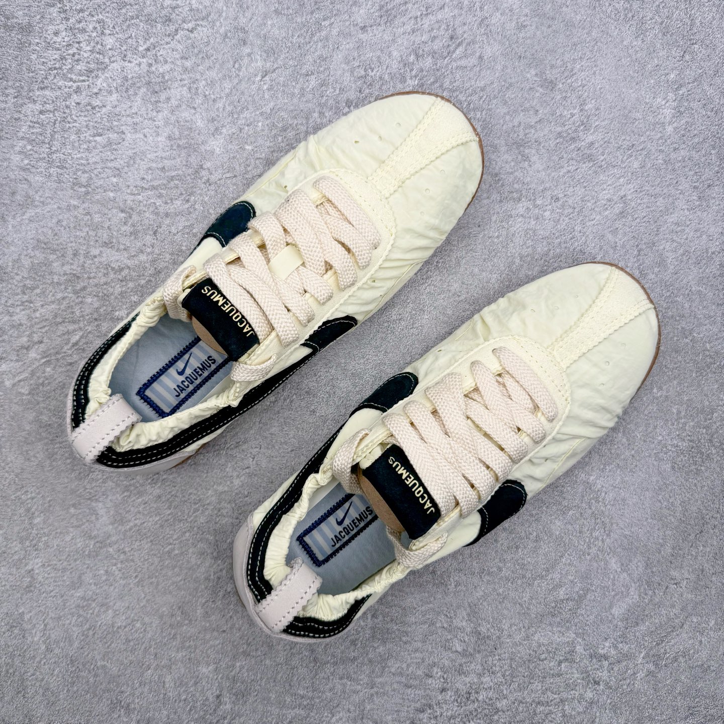 ＃PK纯原 Jacquemus x NK Moon Shoe SP 华夫联名款街头风网红薄底低帮生活休闲