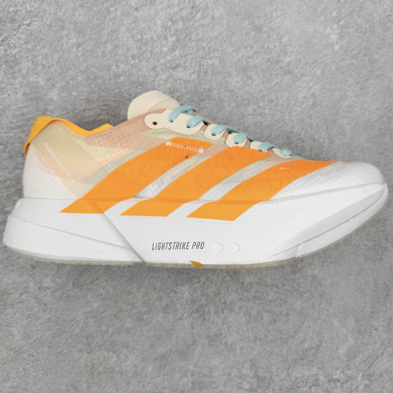 AD Adizero ADIOS 4 M 马拉松竞速专业跑鞋 JR1241 CELERMESH针织网面非