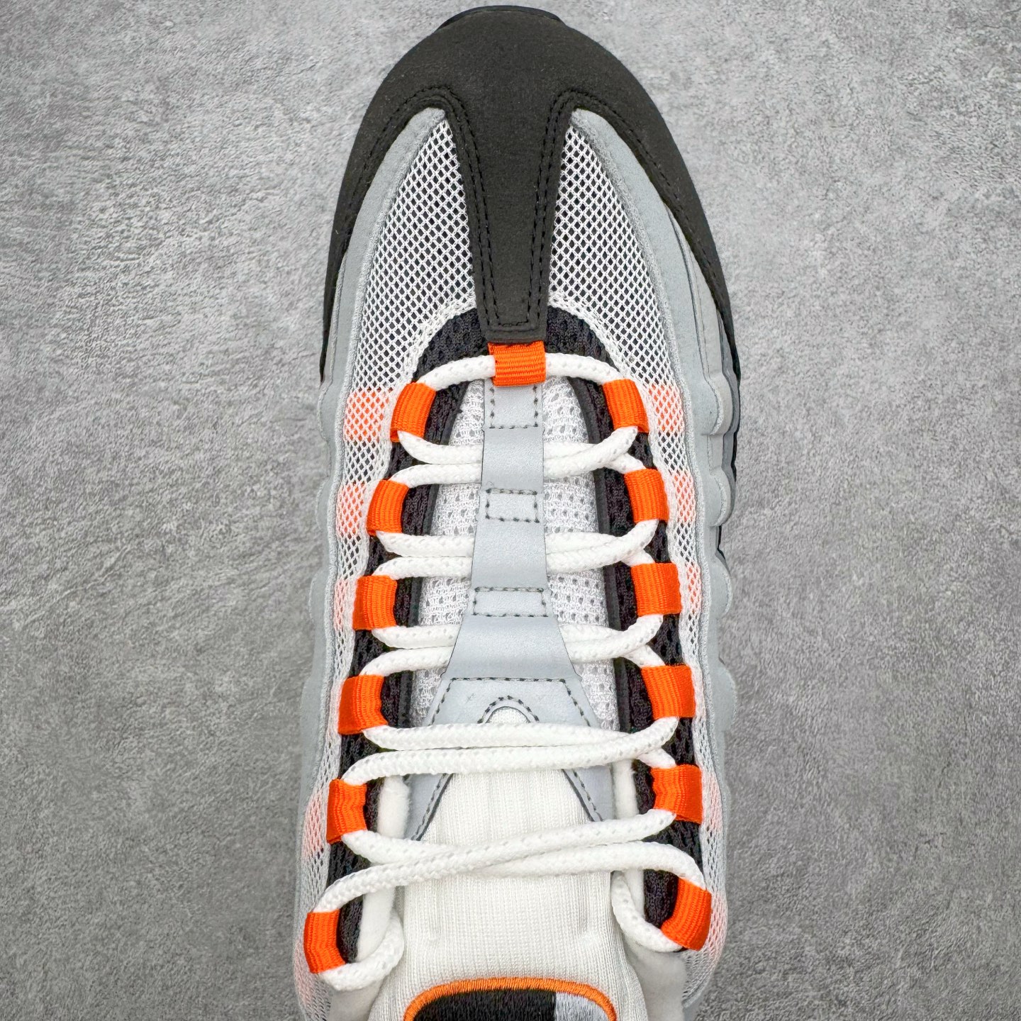 #SF外贸特供 NK Air Max 95 OG 舒适百搭耐磨低帮气垫休闲跑步鞋 男女同款 灰黑橙 HM #SF外贸特供 NK Air Max 95 OG 舒适百搭耐磨低帮气垫休闲跑步鞋 男女同款 灰黑橙 HM