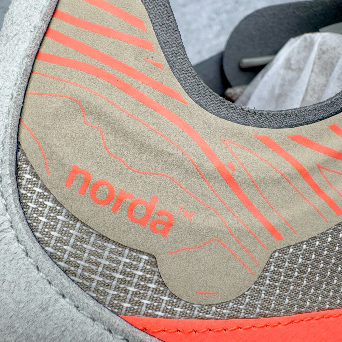 ＃SD纯原 NORDA 001 G+ 诺达轻便户外机能风运动舒适防滑耐磨低帮跑步鞋 鞋面主体后跟配色与包