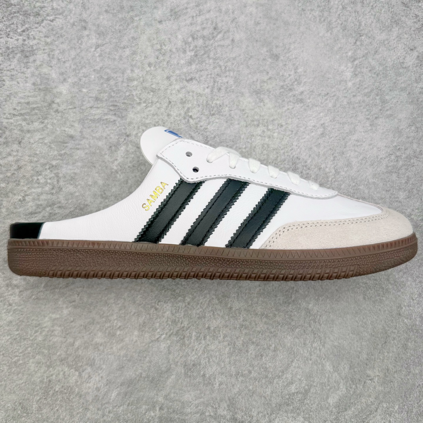 ＃S2纯原 AD Original Samba OG Mule 半拖包头复古经典轻便板鞋 LB3814 