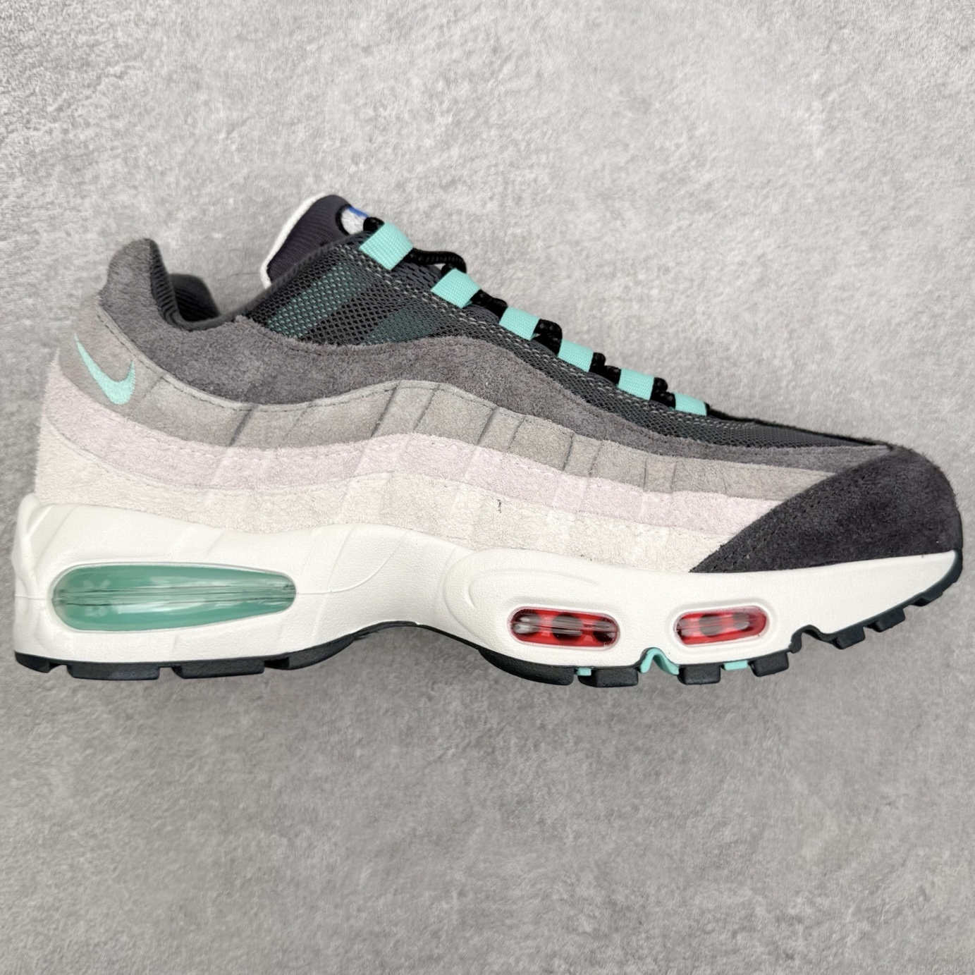 NK Air Max 95 复古减震气垫跑鞋 鸳鸯 IU2636-300 经典重温 外单专供大厂出品 品