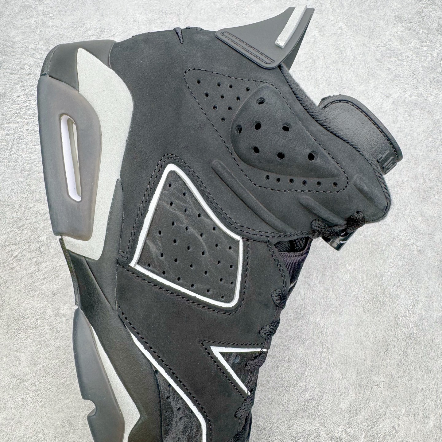 Air Jordan AJ6 Retro 毕业典礼黑银 IR2266-010 原楦原纸板开发 采购原厂皮 Air Jordan AJ6 Retro 毕业典礼黑银 IR2266-010 原楦原纸板开发 采购原厂皮
