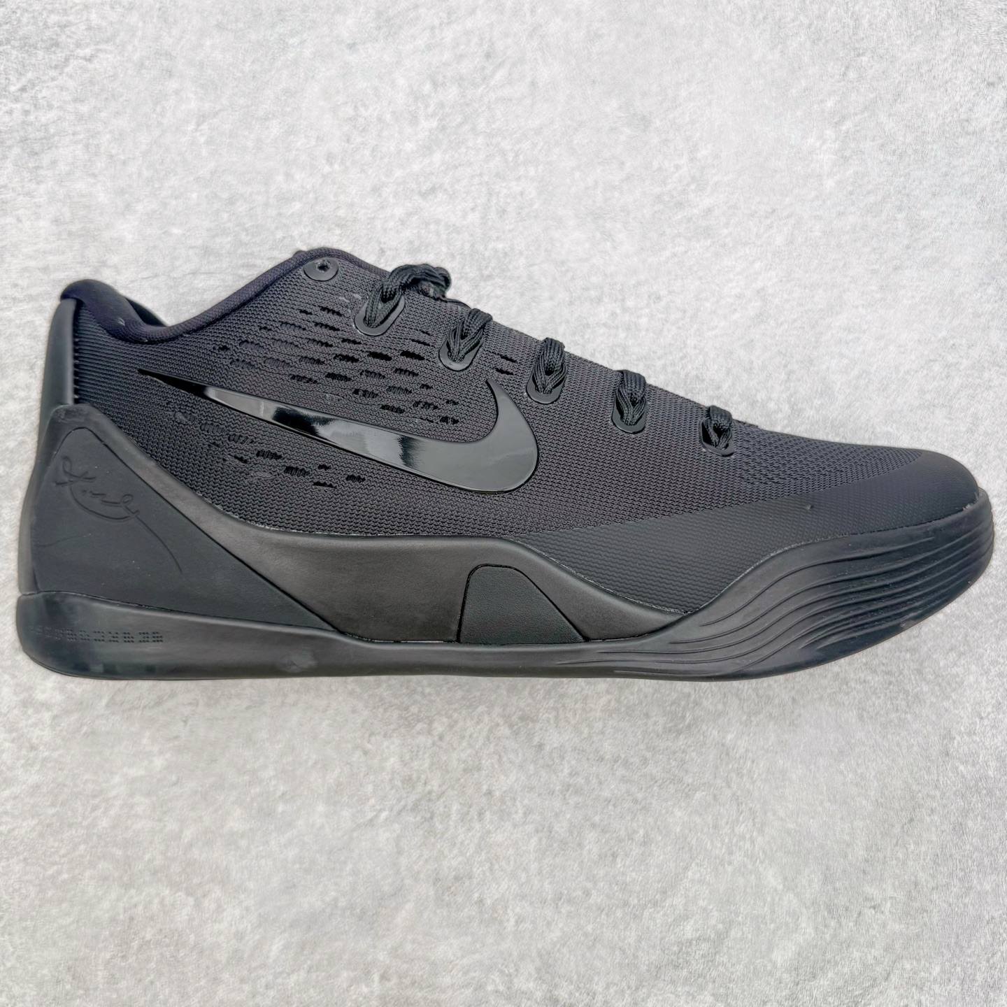 ＃S2纯原 NK Kobe 9 Low EM PE 科比九代舒适减震防滑低帮篮球鞋 黑色 IH5095-