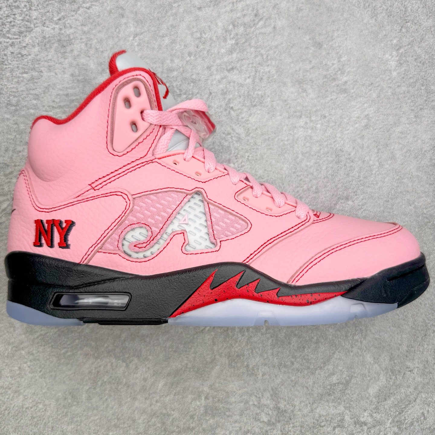 Awake NY x Air Jordan AJ5 联名北极粉 DV4982-600 圈内顶级系列 恪守