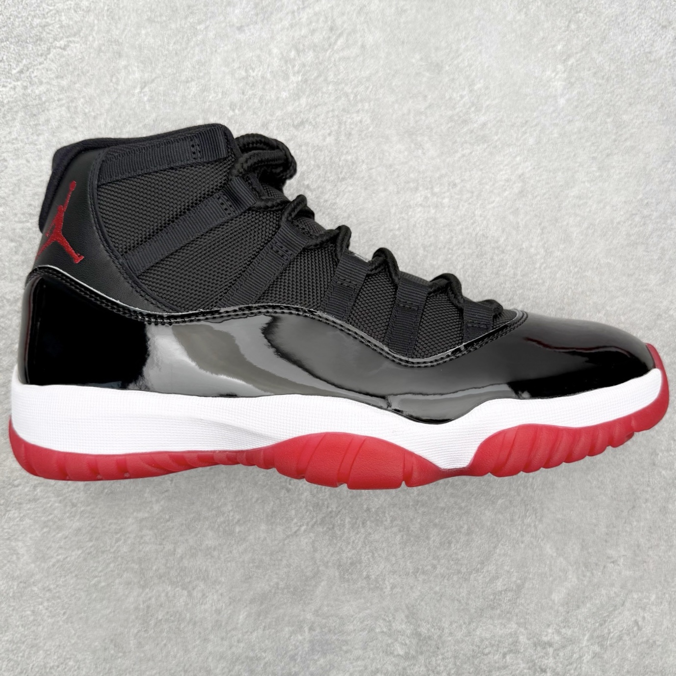Air Jordan AJ11 "Bred"2019复刻 黑红高帮 -061 外贸特供批次 原楦原档案数