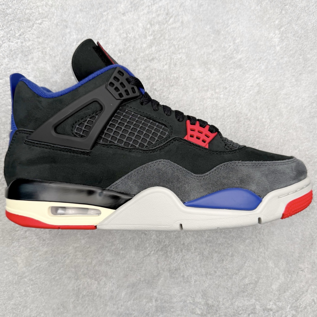 Air Jordan AJ4 Rare Air Laser 黑蓝红 FV5029-003 第一梯队最新批