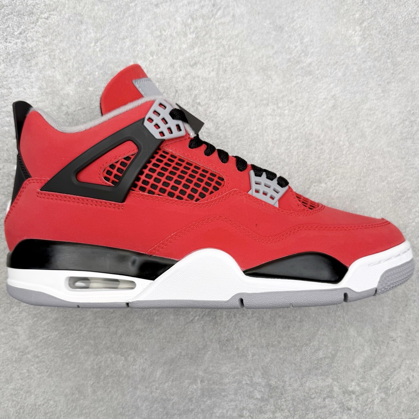 Air Jordan AJ4 Retro 愤怒的公牛 红色 FQ8138-600 第一梯队最新批次 细节