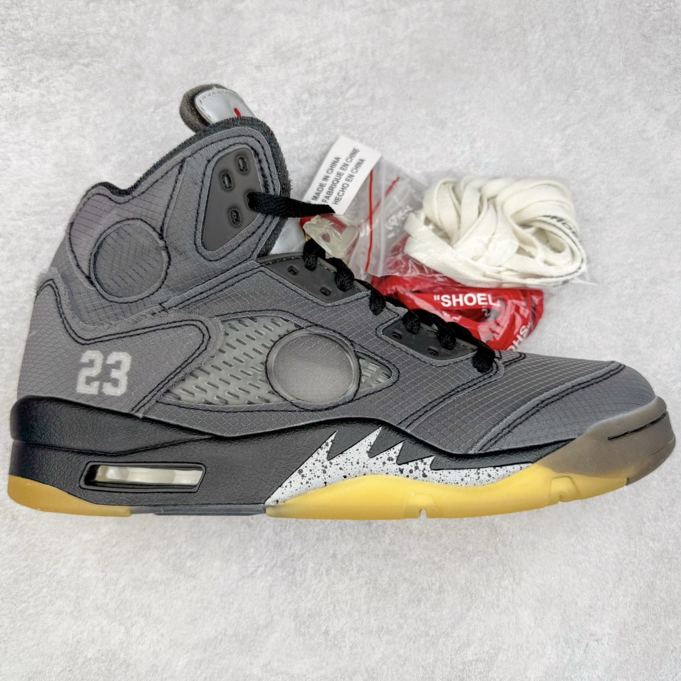 Air Jordan AJ5 Retro 圈内顶级系列 恪守真诚 承诺混一赔十 高端零售裸鞋圈特供批次 