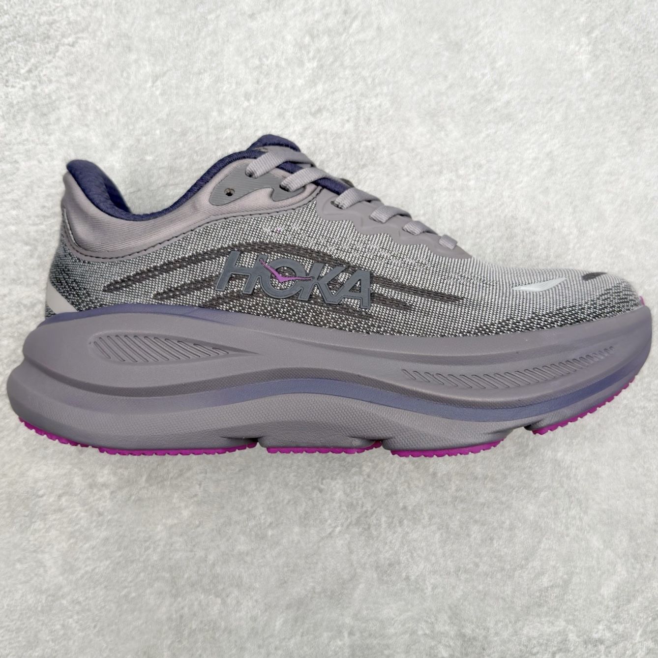 HOKA ONE ONE Bondi 9 WIDE 邦迪九代舒适防滑耐磨低帮休闲跑步鞋 HOKA ONE