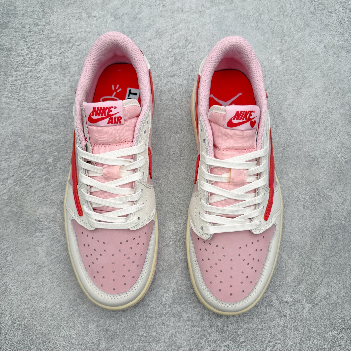 Travis Scott x Air Jordan AJ1 Low OG SPTS联名倒钩低帮 粉红 I