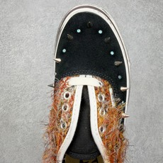 Vans Premium Authentic 44马海毛拼接 明星cortis马丁同款鞋面拼接混色马海毛 Vans Premium Authentic 44马海毛拼接 明星cortis马丁同款鞋面拼接混色马海毛