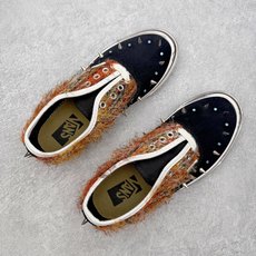 Vans Premium Authentic 44马海毛拼接 明星cortis马丁同款鞋面拼接混色马海毛 Vans Premium Authentic 44马海毛拼接 明星cortis马丁同款鞋面拼接混色马海毛