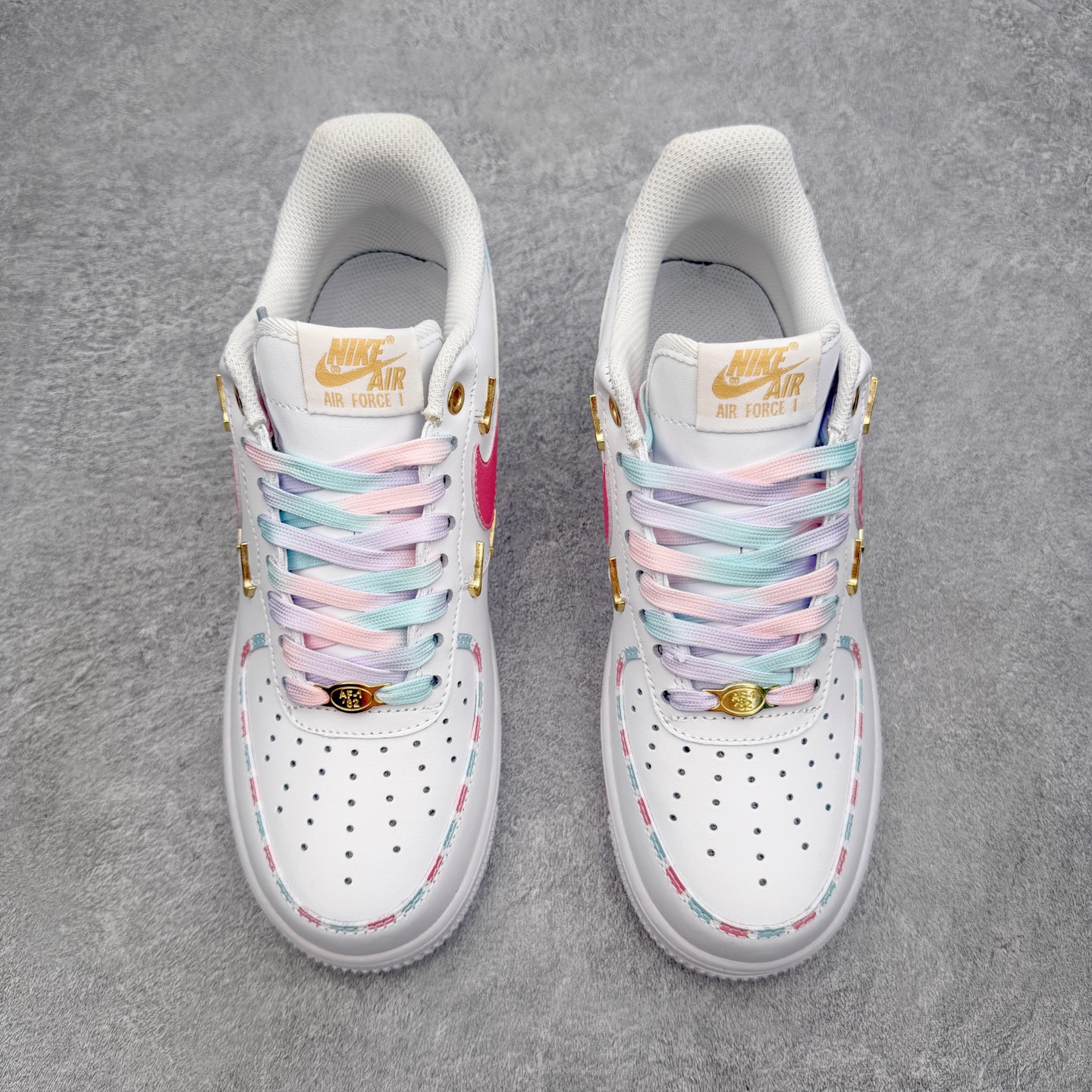 NK Air Force 1´07 Low 空军一号百搭休闲运动板鞋 DIY得物定制配色 柔软、弹性十足
