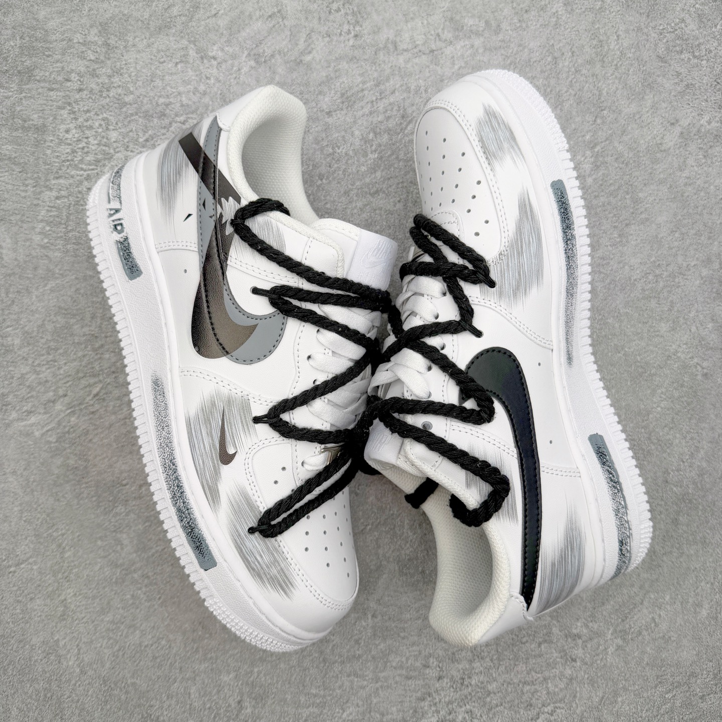 NK Air Force 1´07 Low 空军一号百搭休闲运动板鞋 DIY得物定制配色 柔软、弹性十足