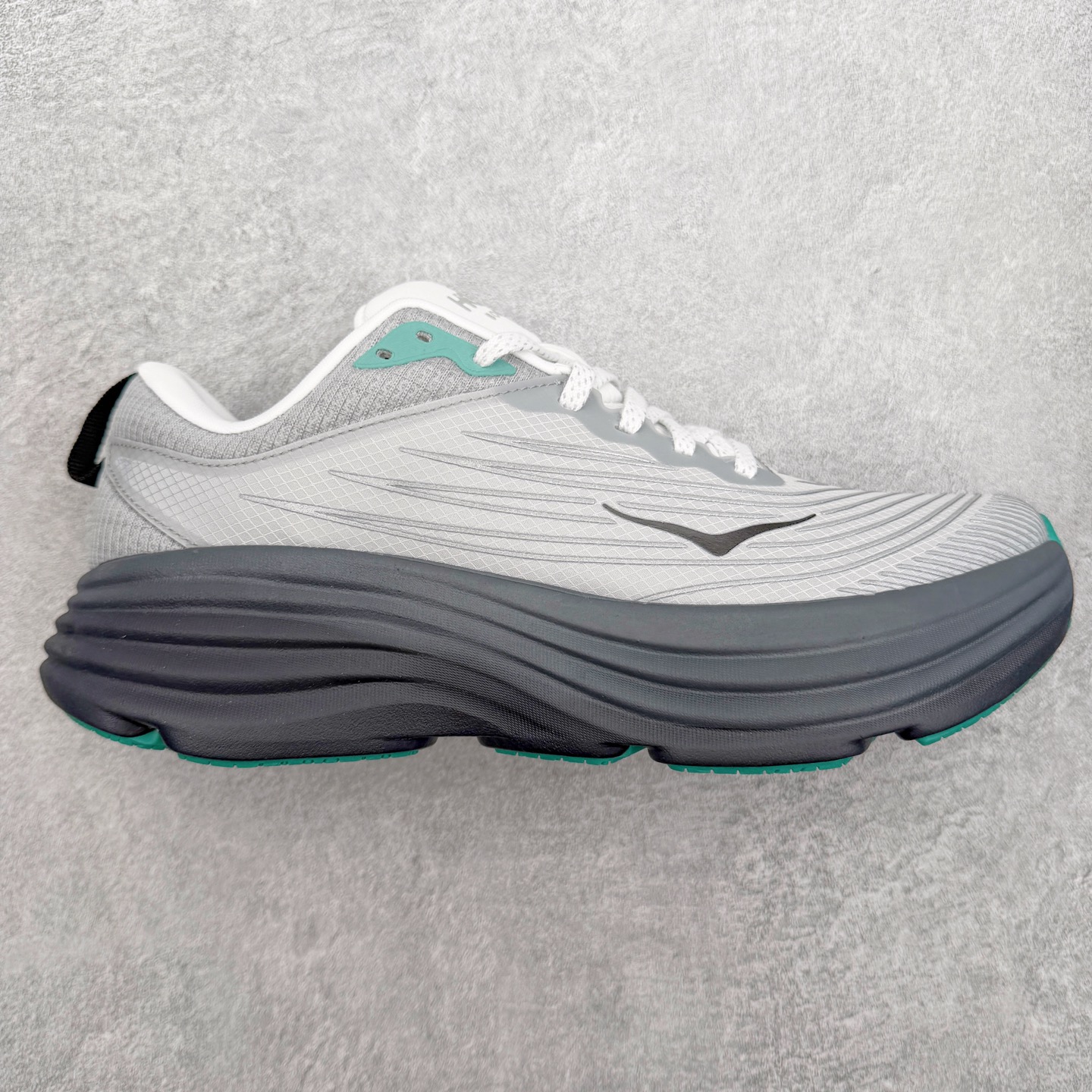 ＃HK纯原 HOKA ONE ONE Bondi 8 专业性能减震公路跑步鞋 美国特供批次 轻盈透气的针