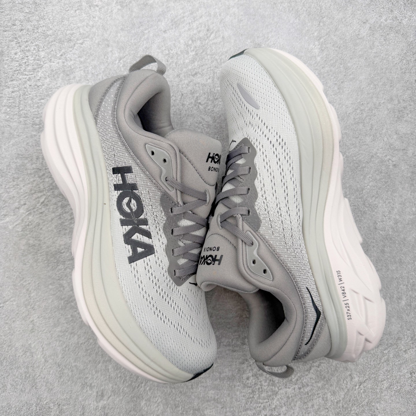 ＃HK纯原 HOKA ONE ONE Bondi 8 专业性能减震公路跑步鞋 美国特供批次 轻盈透气的针