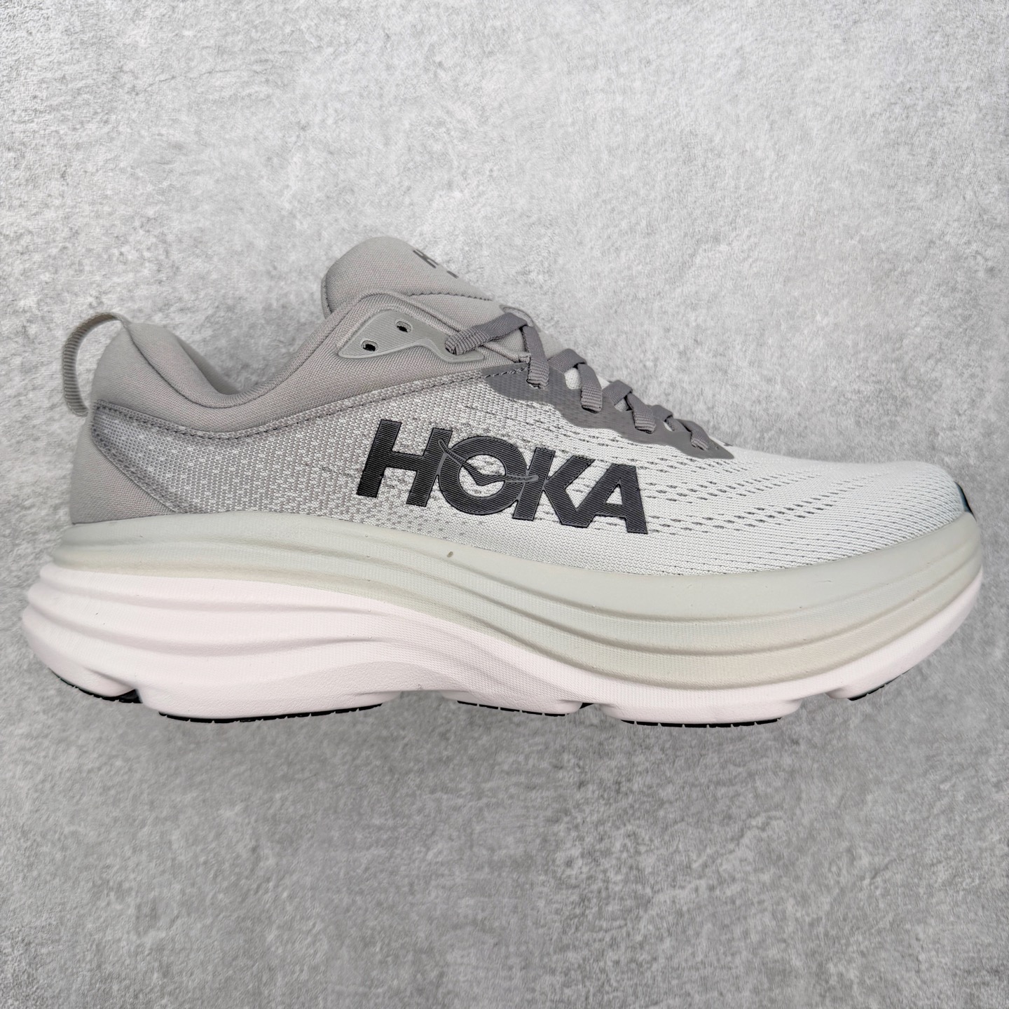 ＃HK纯原 HOKA ONE ONE Bondi 8 专业性能减震公路跑步鞋 美国特供批次 轻盈透气的针