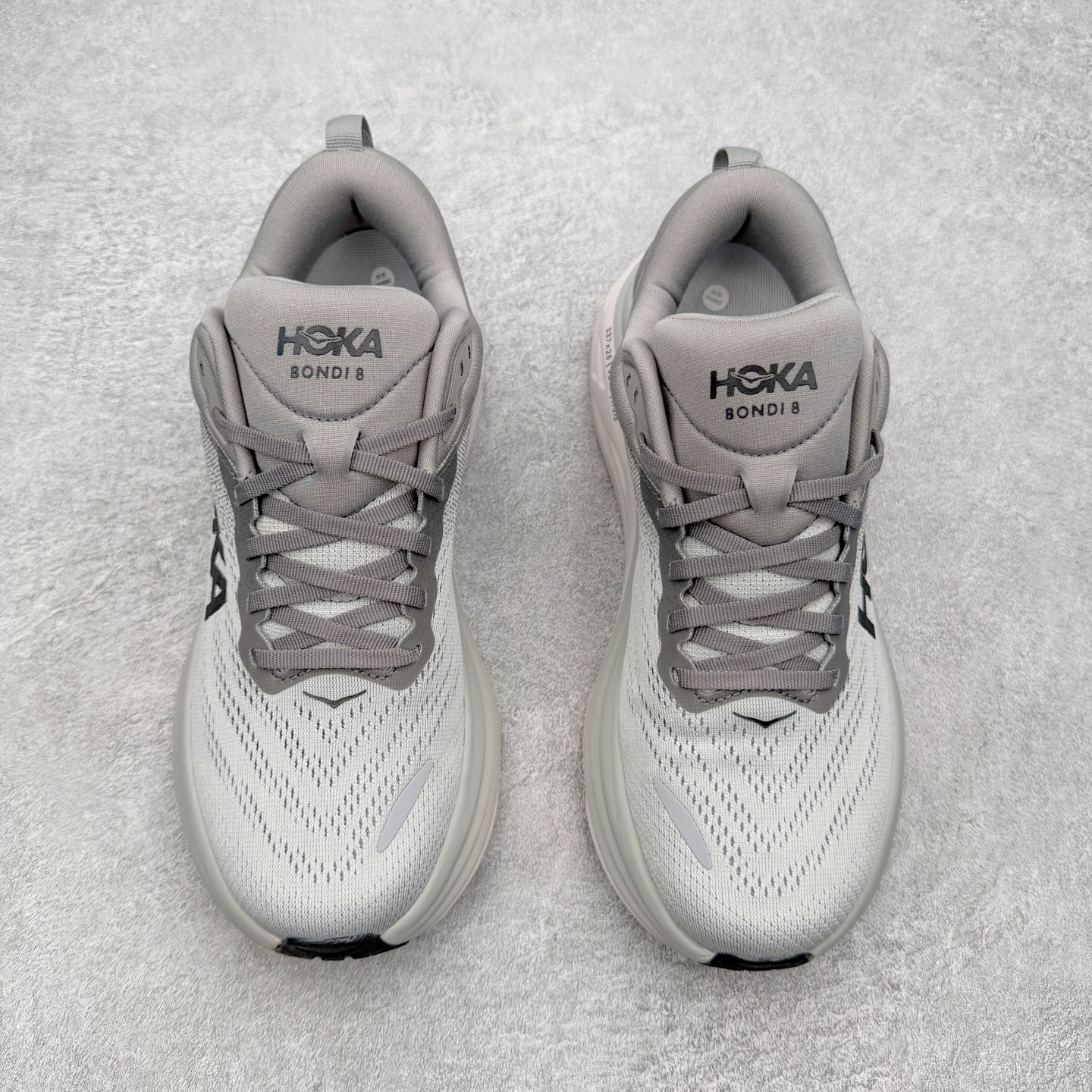 ＃HK纯原 HOKA ONE ONE Bondi 8 专业性能减震公路跑步鞋 美国特供批次 轻盈透气的针