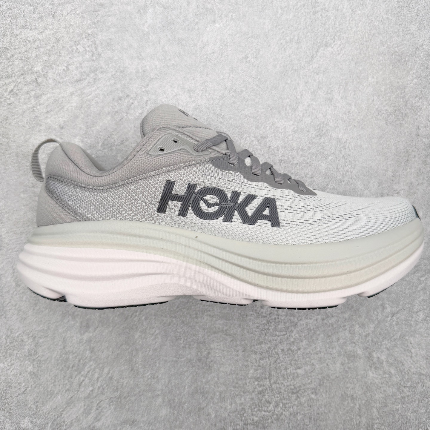 ＃HK纯原 HOKA ONE ONE Bondi 8 专业性能减震公路跑步鞋 美国特供批次 轻盈透气的针