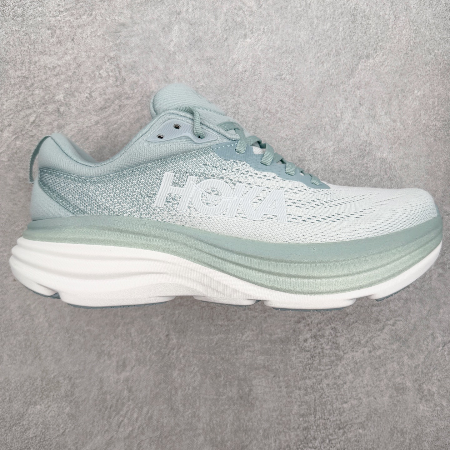 ＃HK纯原 HOKA ONE ONE Bondi 8 专业性能减震公路跑步鞋 美国特供批次 轻盈透气的针