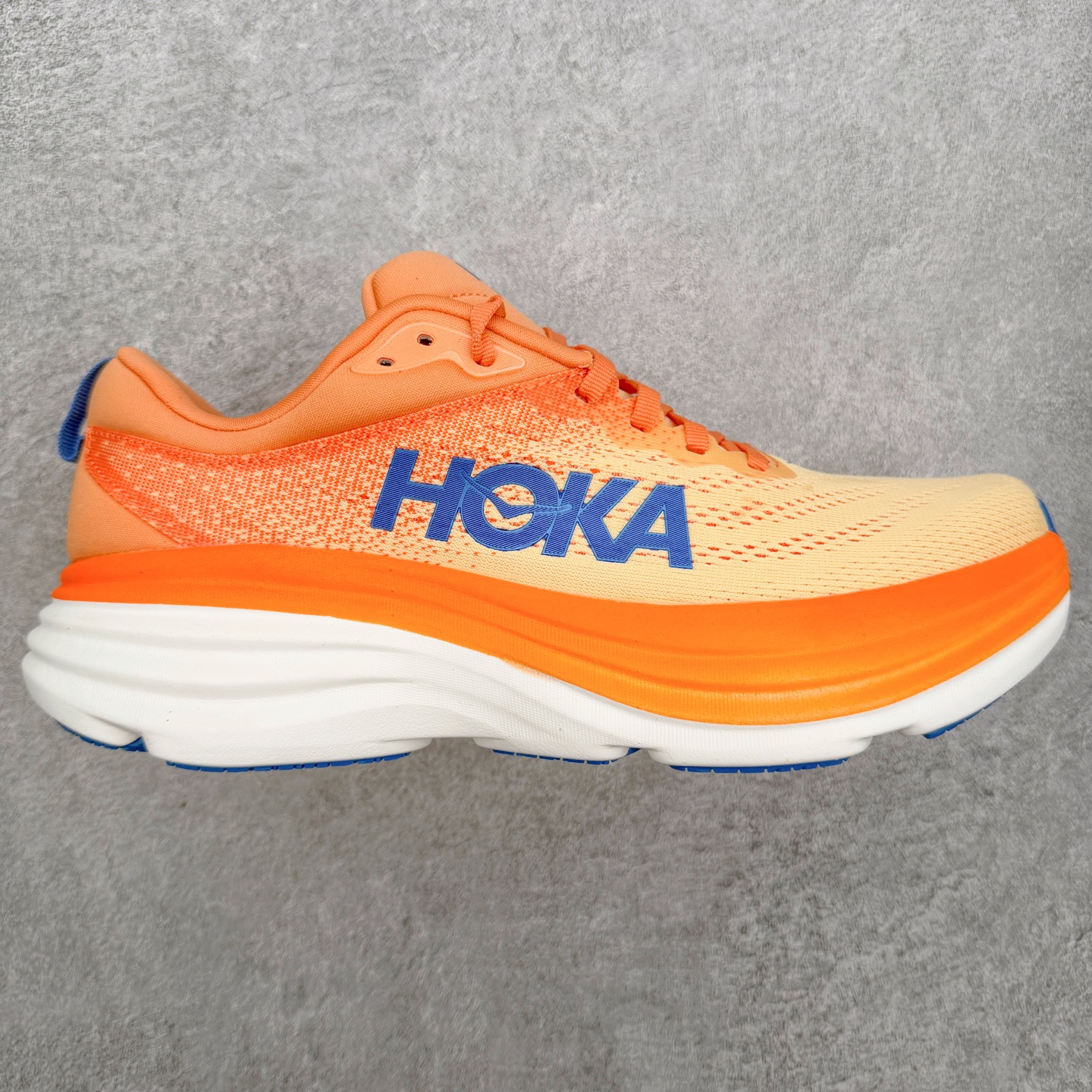 ＃HK纯原 HOKA ONE ONE Bondi 8 专业性能减震公路跑步鞋 美国特供批次 轻盈透气的针