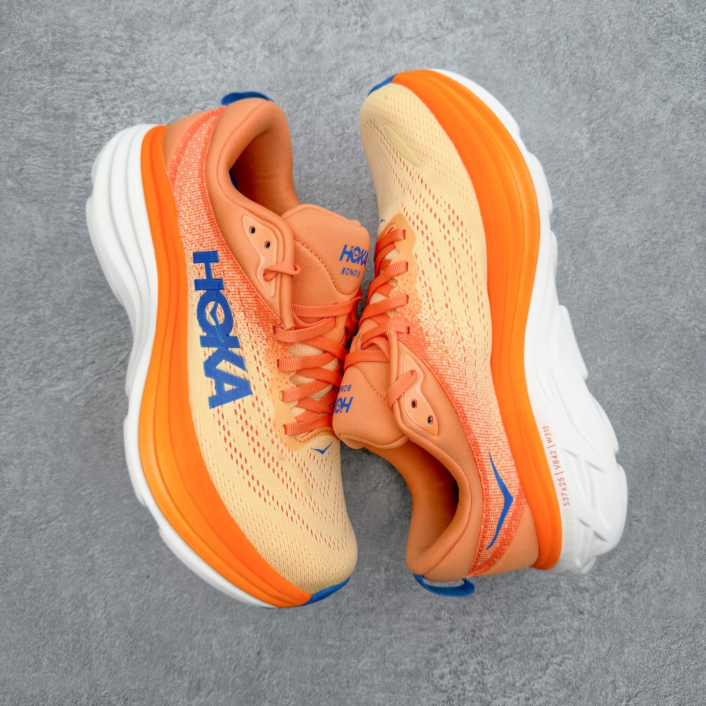 ＃HK纯原 HOKA ONE ONE Bondi 8 专业性能减震公路跑步鞋 美国特供批次 轻盈透气的针