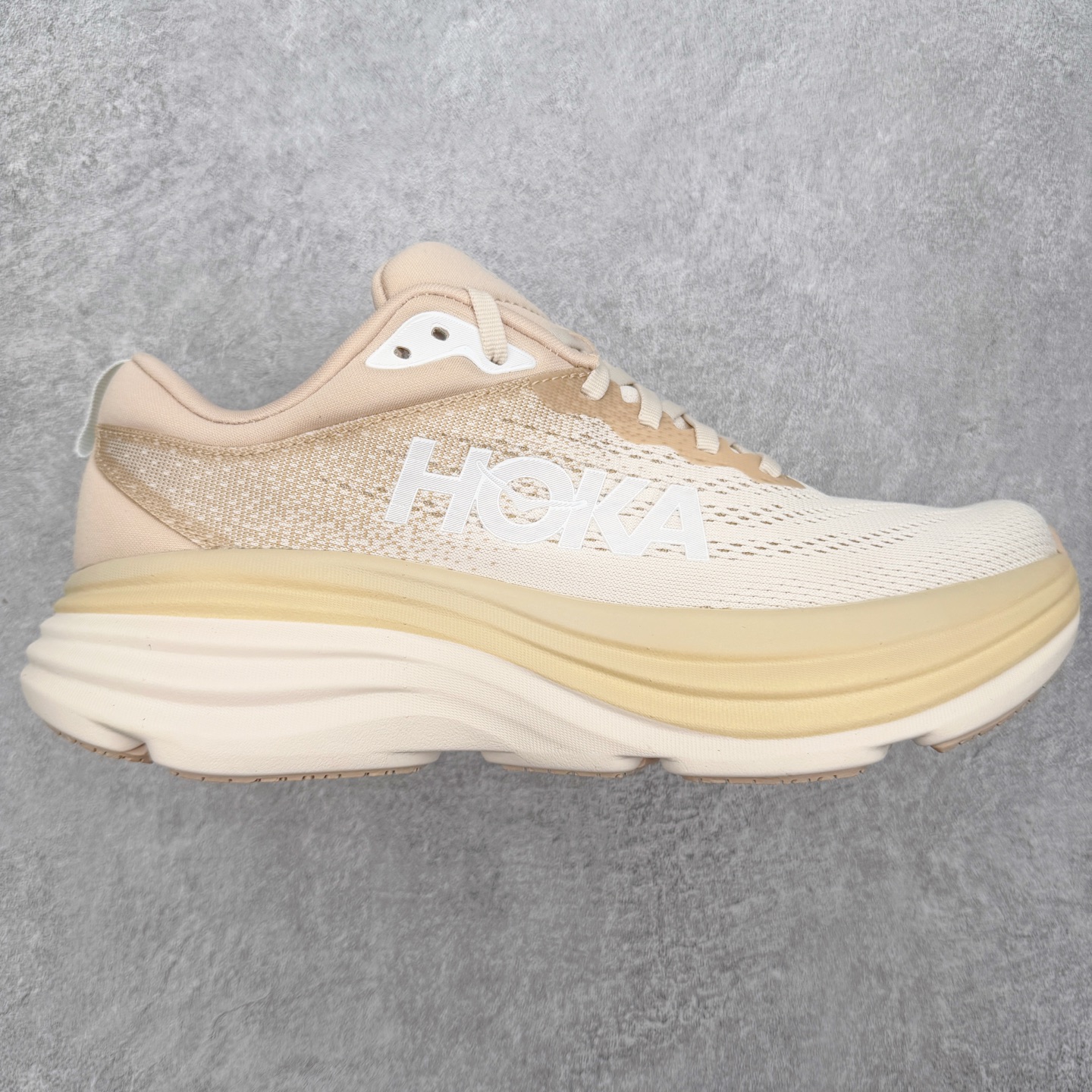＃HK纯原 HOKA ONE ONE Bondi 8 专业性能减震公路跑步鞋 美国特供批次 轻盈透气的针