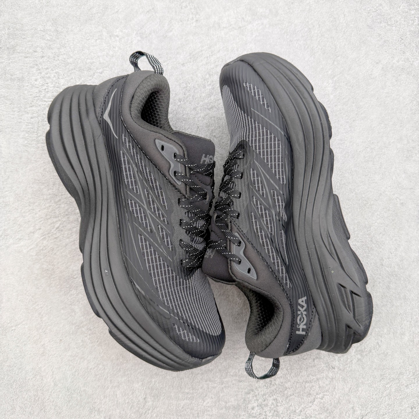 ＃HK纯原 HOKA ONE ONE Bondi 8 专业性能减震公路跑步鞋 美国特供批次 轻盈透气的针