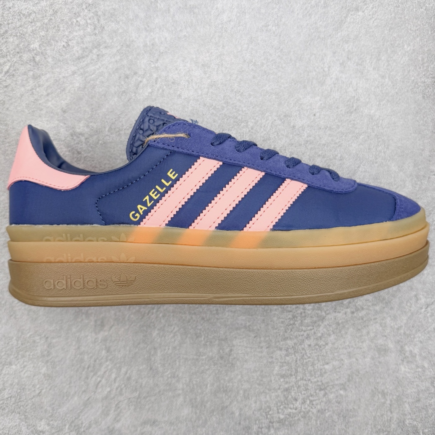 ＃CS纯原福利‼️ AD Originals Gazelle Bold W 羚羊松糕系列复古百搭厚底增高低帮休闲运动板鞋