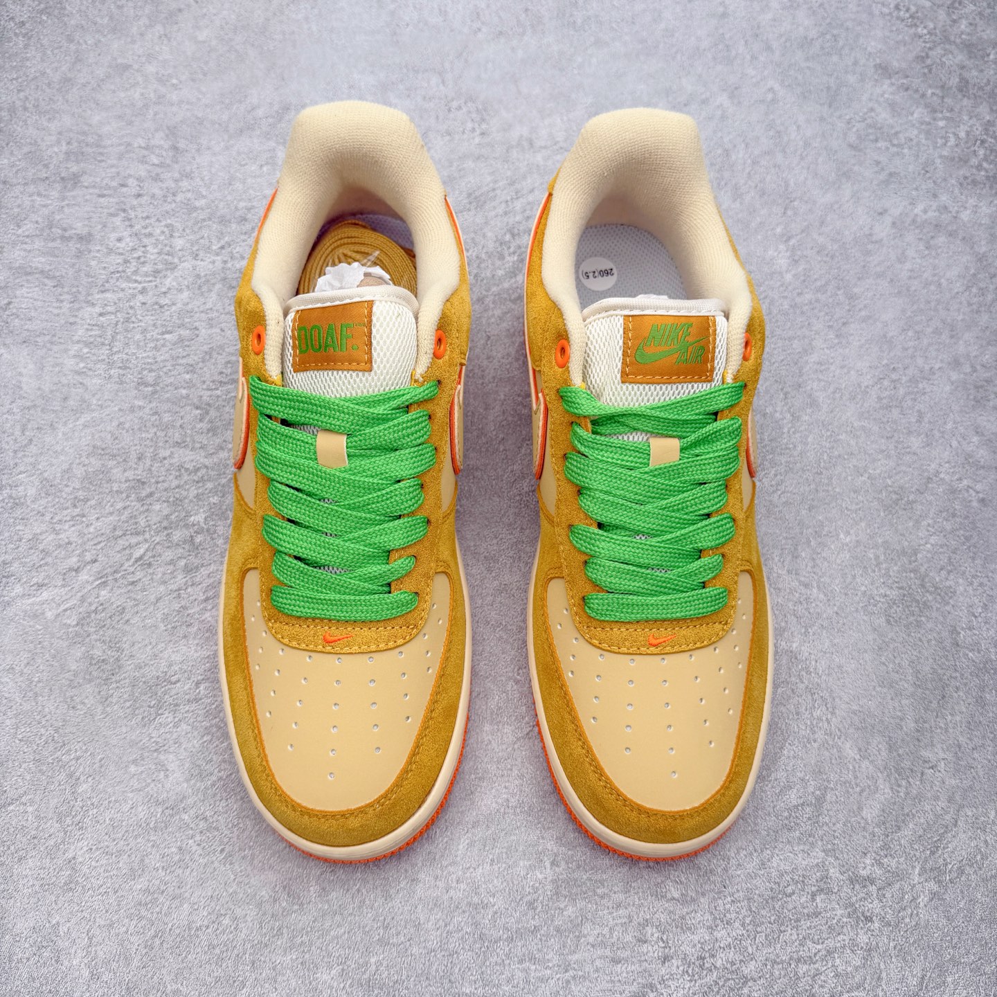 ＃特价福利‼️ NK Air Force 1´07 Low 空军一号百搭休闲运动板鞋 DIY得物定制配色 柔软、弹性十足