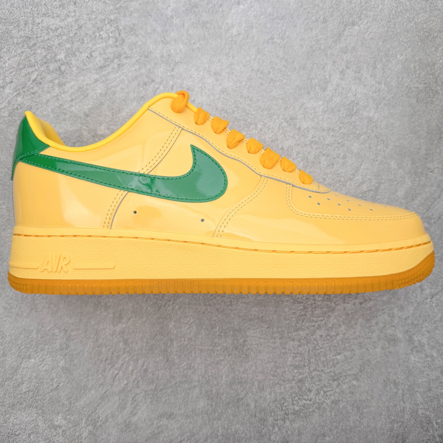 ＃GX纯原 NK AIR Force 1 Low 空军一号漆皮 黄玉 IO4489-700 独家全新2026档案数据 原