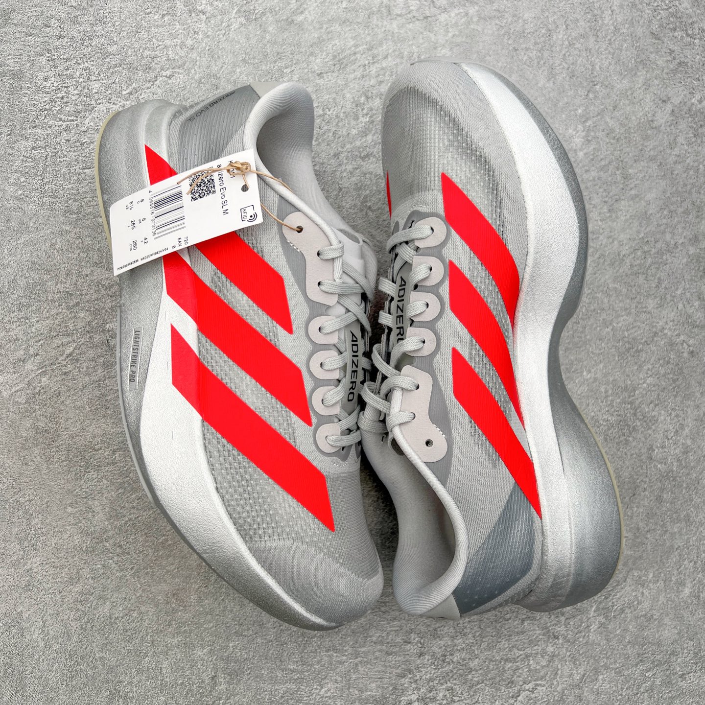#神版 AD Adizero EVO SL M 马拉松竞速专业缓震跑鞋 KI3381 高端外贸零售裸鞋圈特供批次 VT越 #神版 AD Adizero EVO SL M 马拉松竞速专业缓震跑鞋 KI3381 高端外贸零售裸鞋圈特供批次 VT越