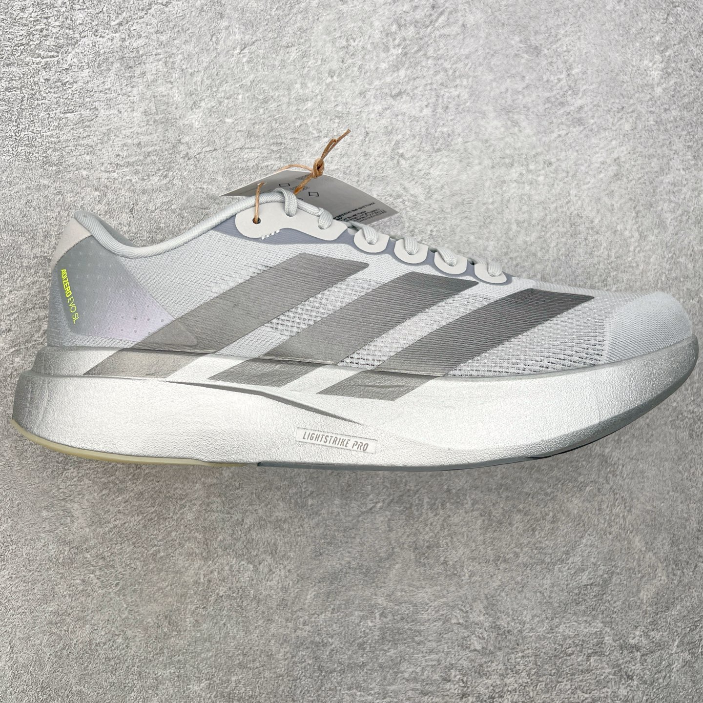 ＃神版 AD Adizero EVO SL M 马拉松竞速专业缓震跑鞋 JR3419 高端外贸零售裸鞋圈特供批次 VT越