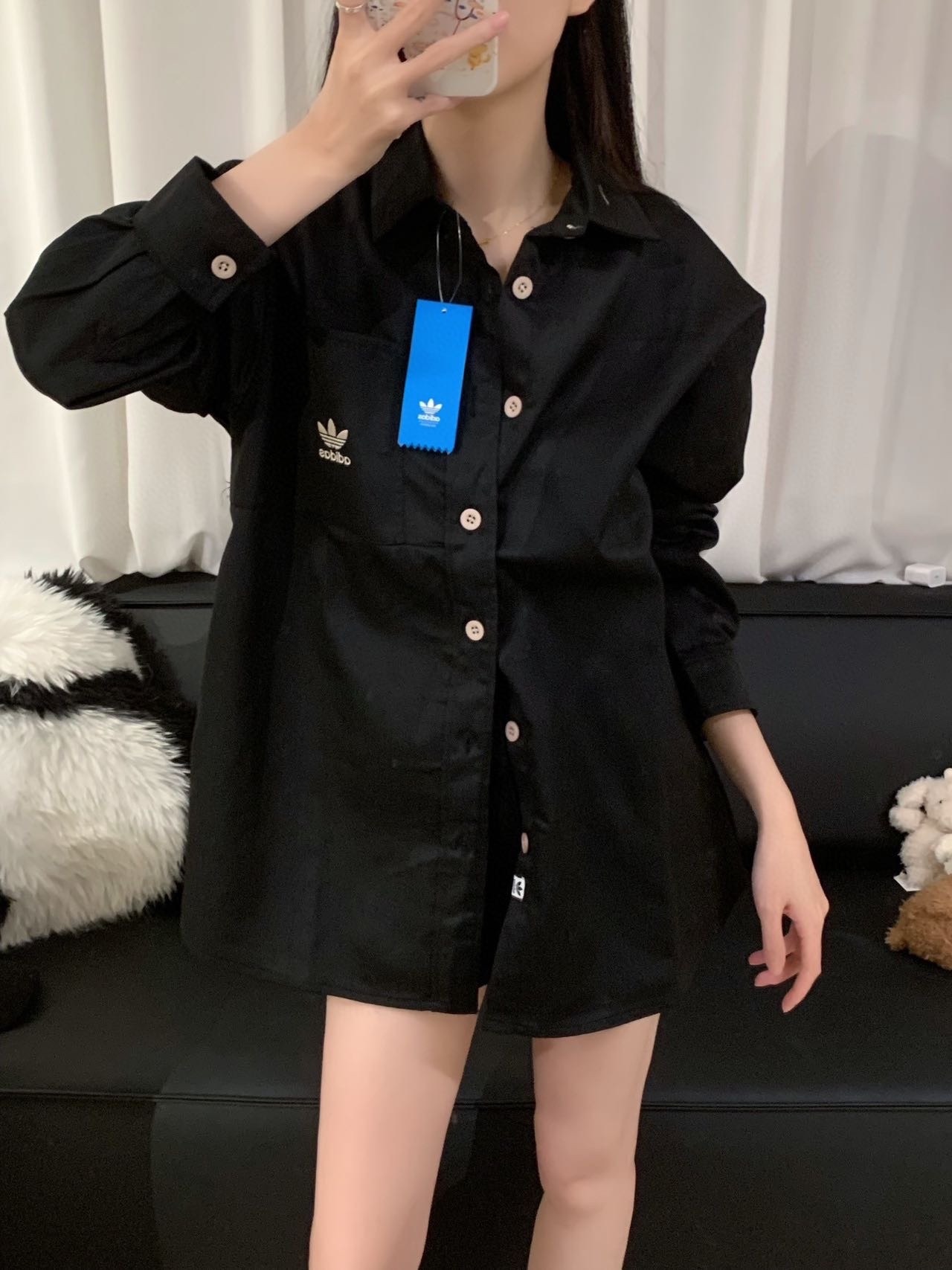 QX 7473 Embroidery Shirt: Stylish, Comfortable, and Perfect for Three Seasons - 图片 2
