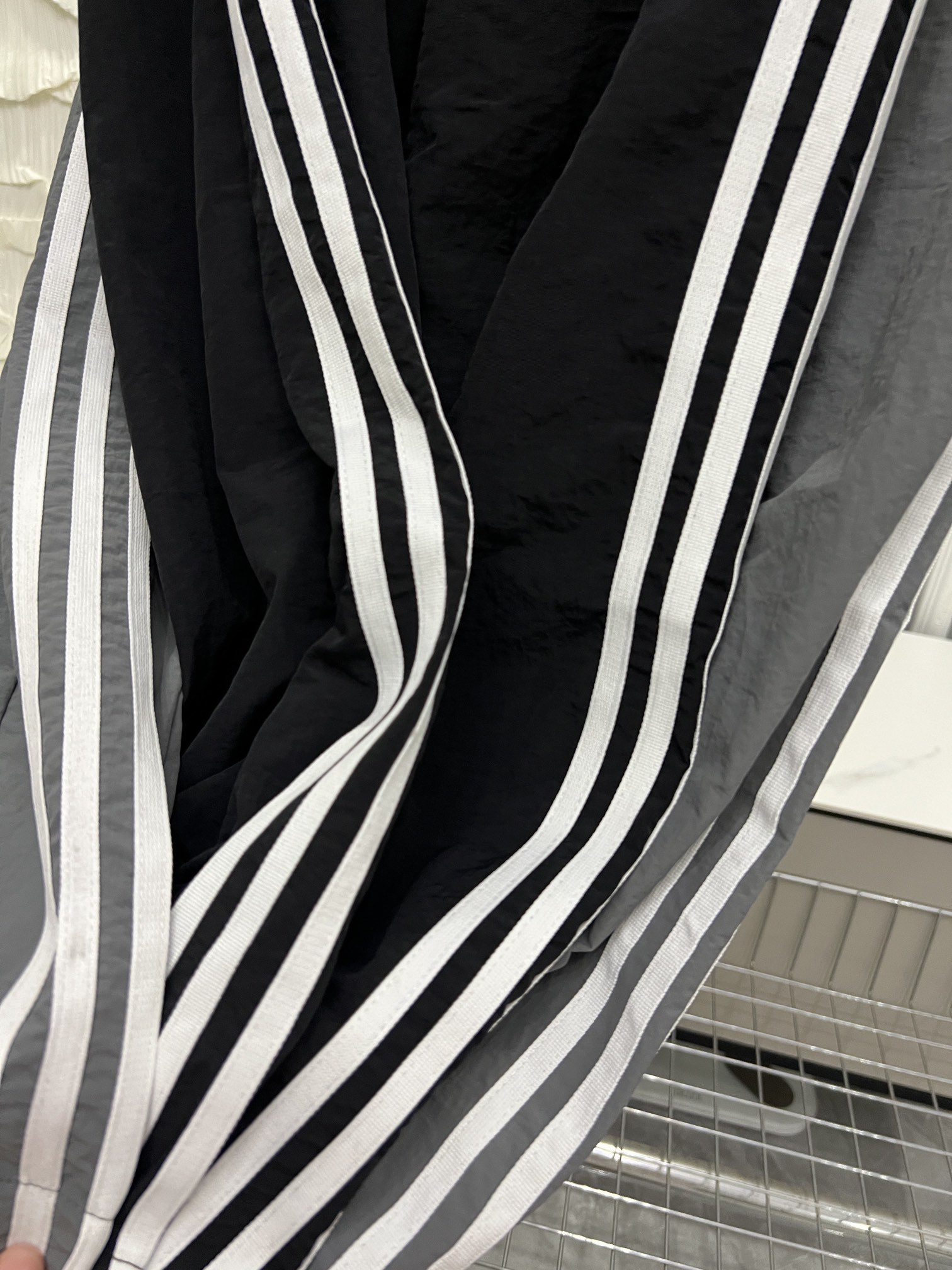 Section number: QX 7478 3-barrel pants for AD/Ten-heraf Colour: Black Grey Sizess-xl - 图片 8