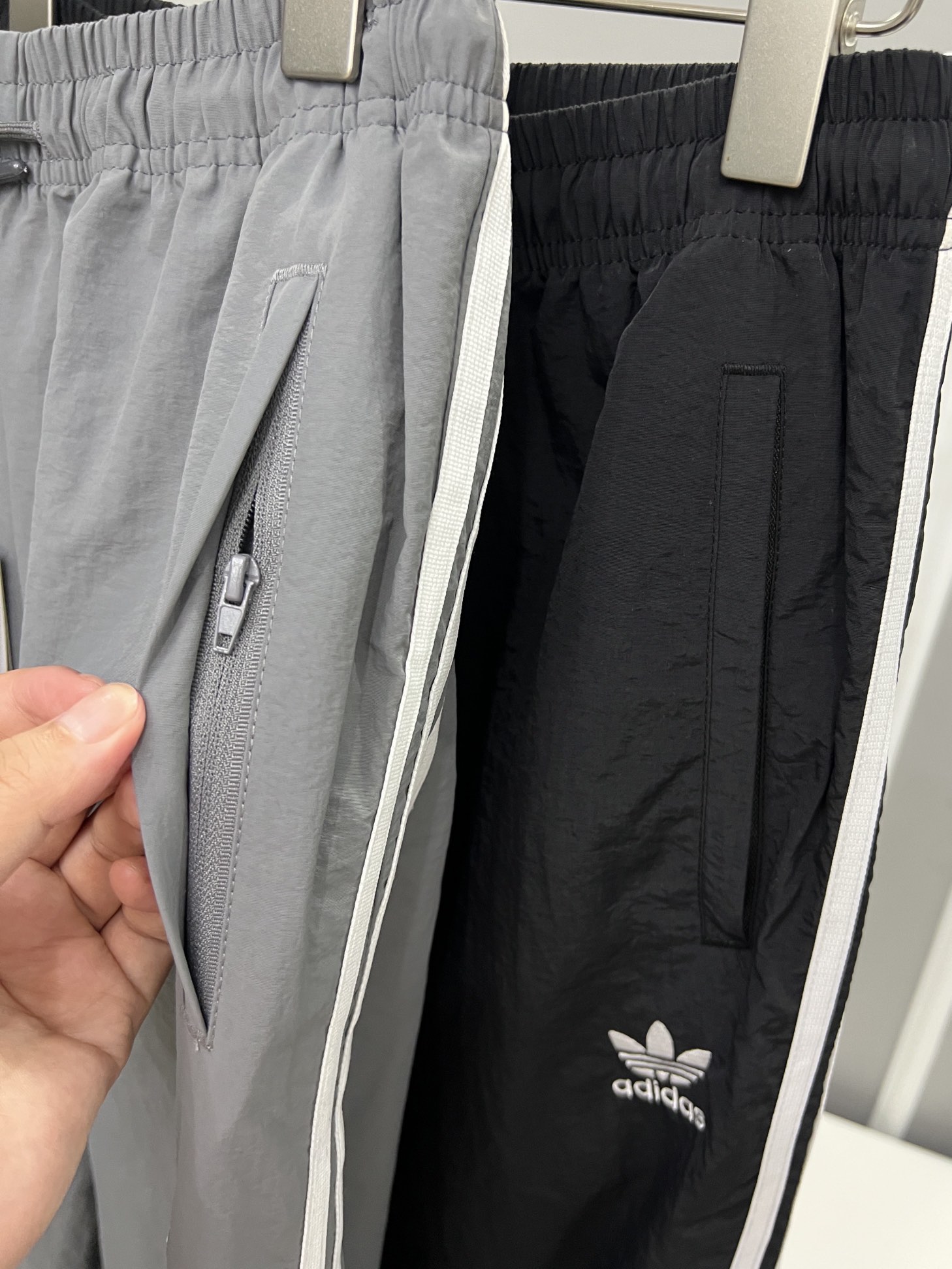 Section number: QX 7478 3-barrel pants for AD/Ten-heraf Colour: Black Grey Sizess-xl - 图片 5