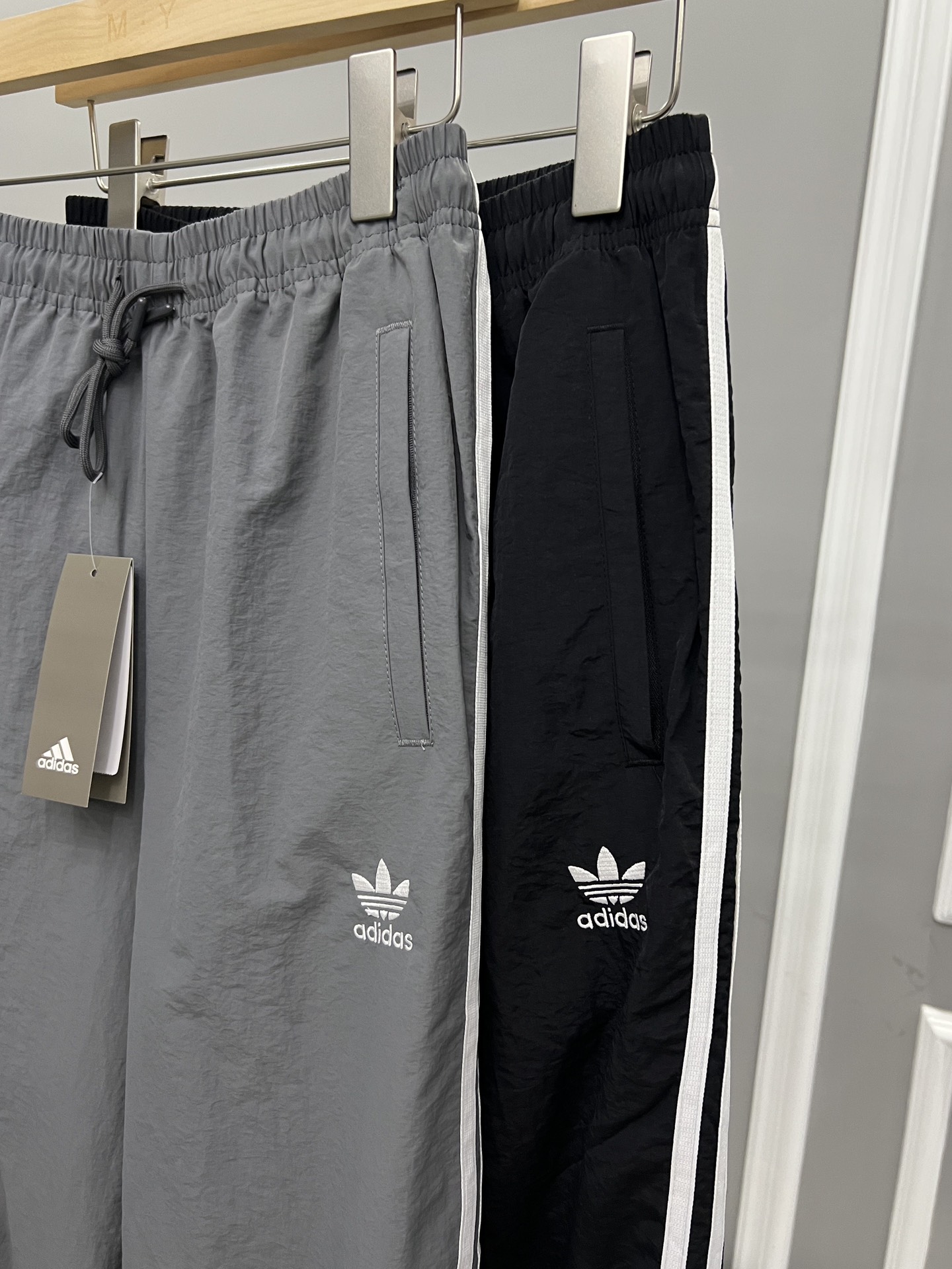 Section number: QX 7478 3-barrel pants for AD/Ten-heraf Colour: Black Grey Sizess-xl - 图片 4