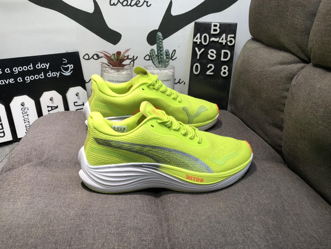 130💰公司级真标半码 PUMA彪马3DEVIATE NITRO3 竞速缓震碳板氮气科技跑步鞋YSD028