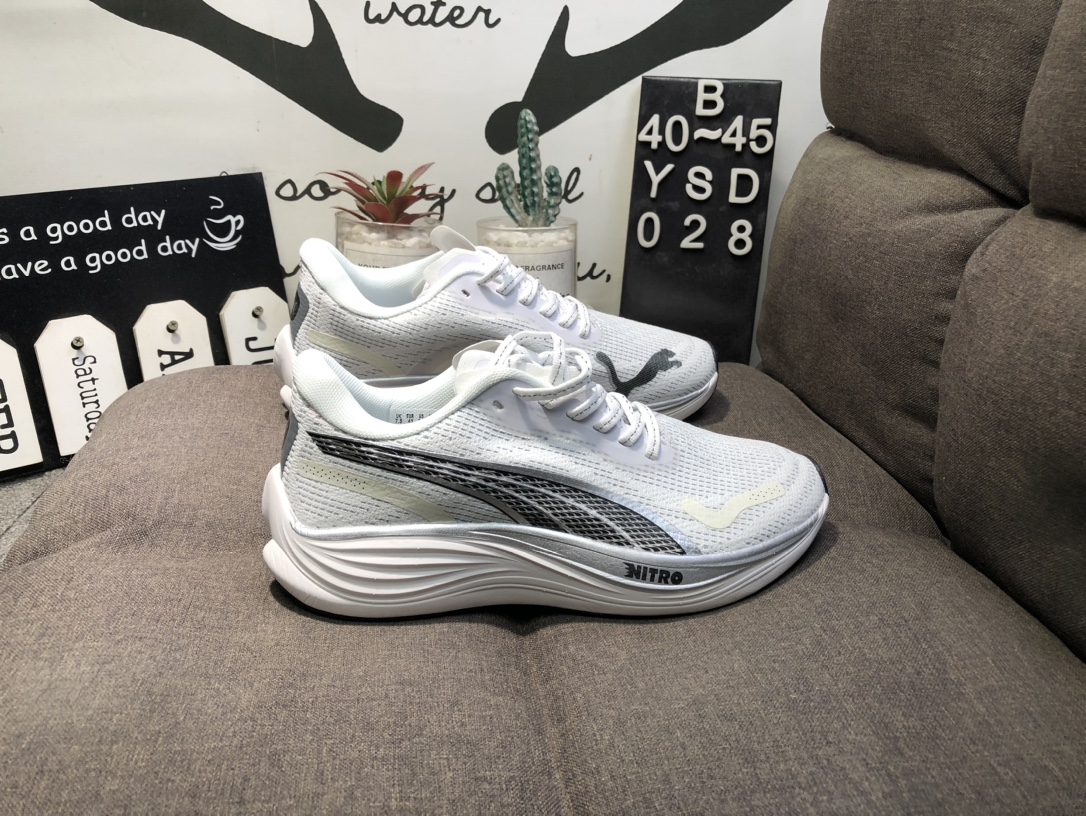 130💰公司级真标半码 PUMA彪马3DEVIATE NITRO3 竞速缓震碳板氮气科技跑步鞋YSD028