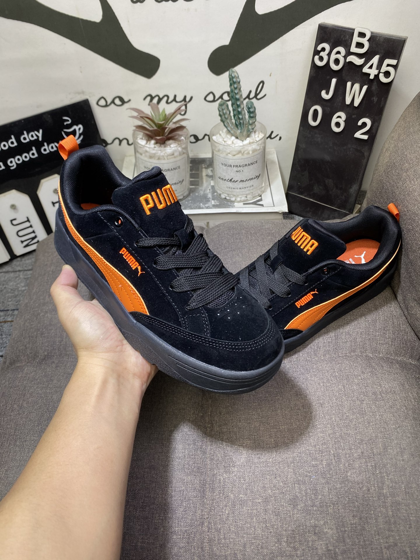95💰真标半码 PUMA/彪马Park Lifestyle SK8 2025新款休闲面包鞋JW062