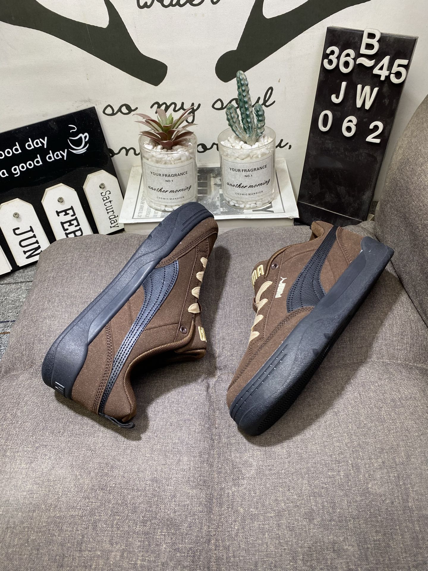 95💰真标半码 PUMA/彪马Park Lifestyle SK8 2025新款休闲面包鞋JW062