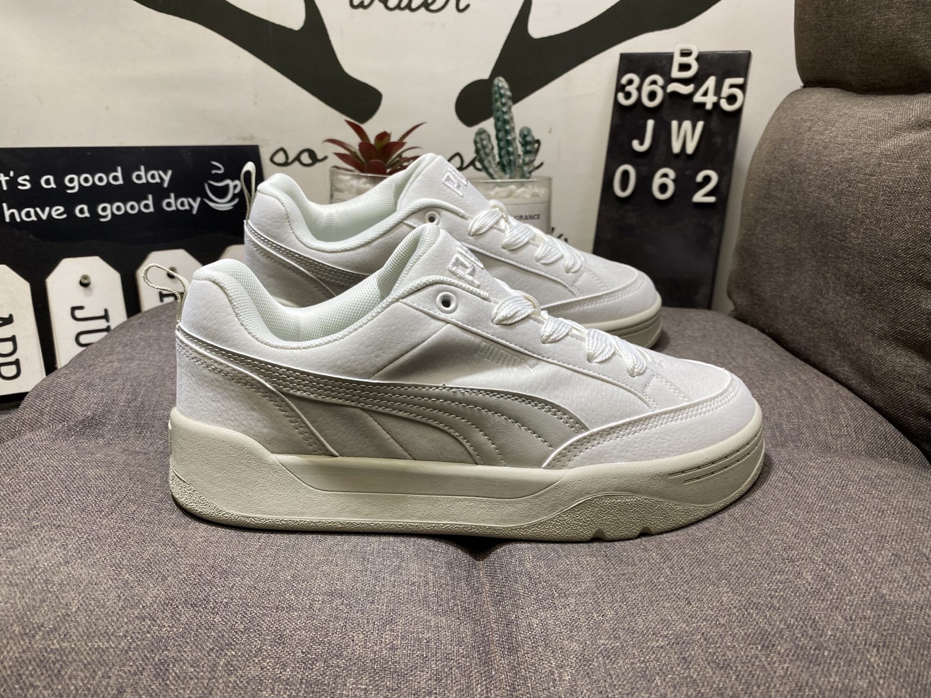 95💰真标半码 PUMA/彪马Park Lifestyle SK8 2025新款休闲面包鞋JW062