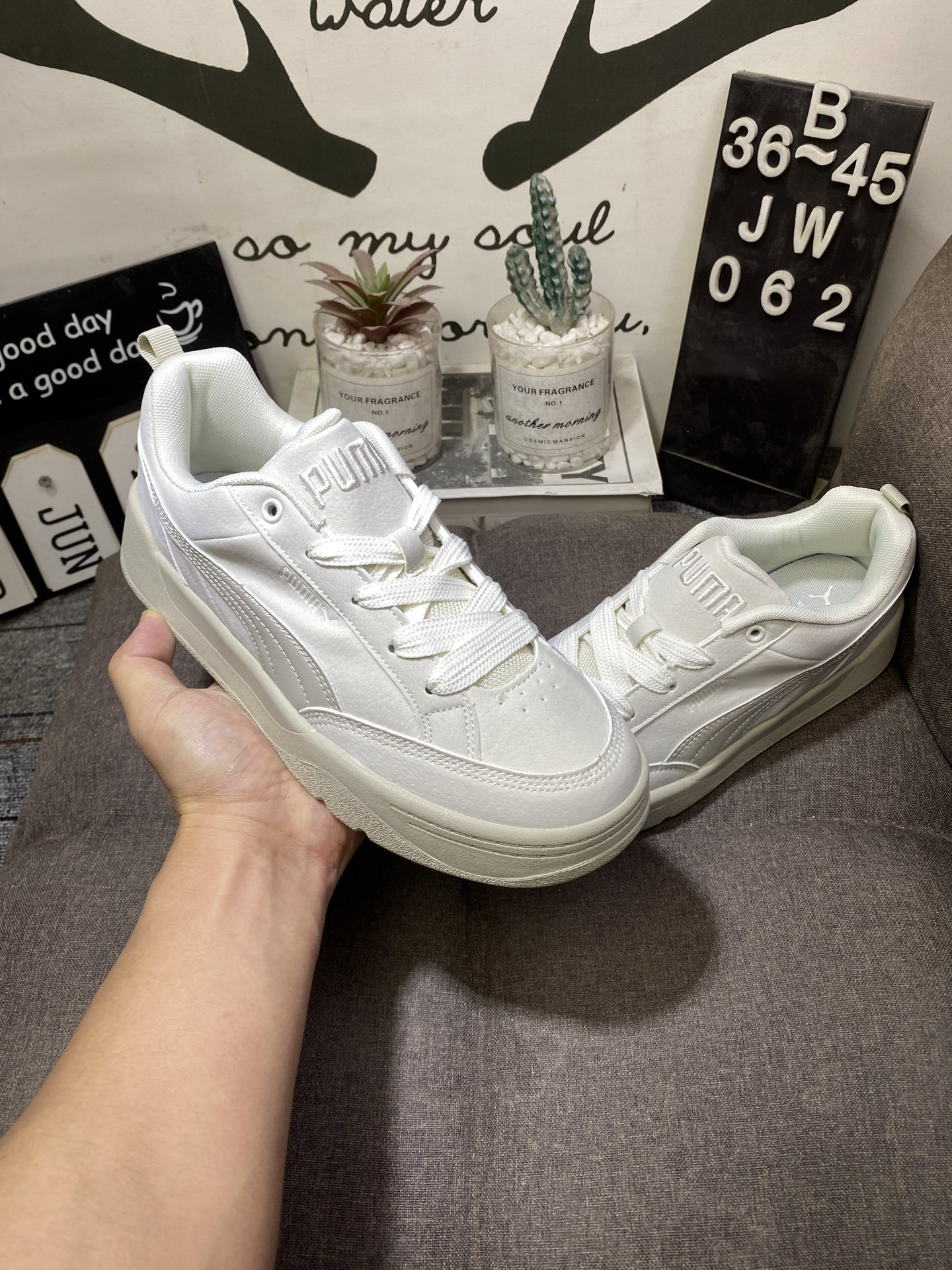 95💰真标半码 PUMA/彪马Park Lifestyle SK8 2025新款休闲面包鞋JW062