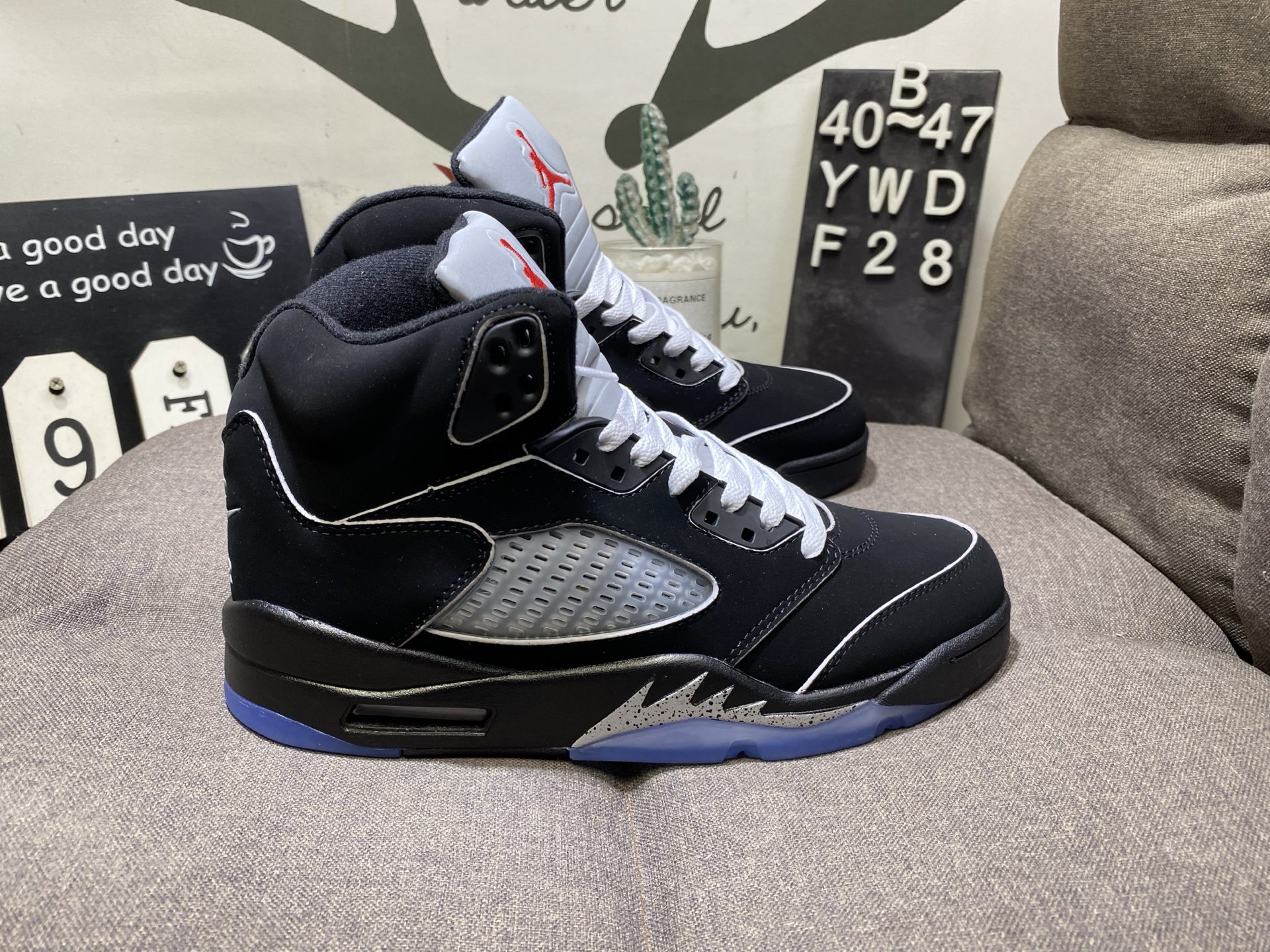 150💰真标带半码 乔丹Air Jordan 5 Low AJ5乔5运动休闲低帮实战篮球鞋 YWDF28